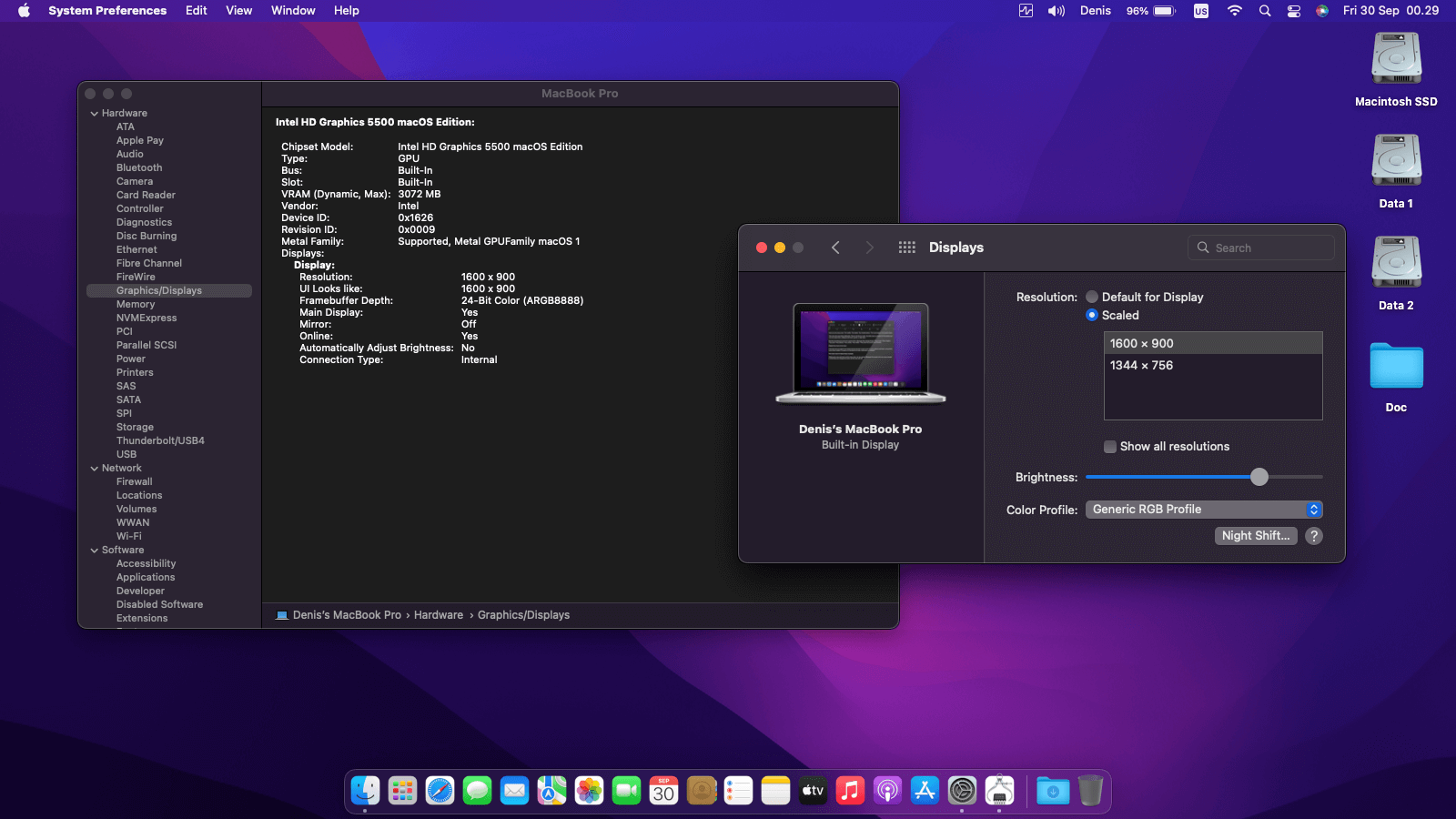 Lenovo Thinkpad T450 [Broadwell   Intel HD 5500 + PS2 SMBUS]   OpenCore 3